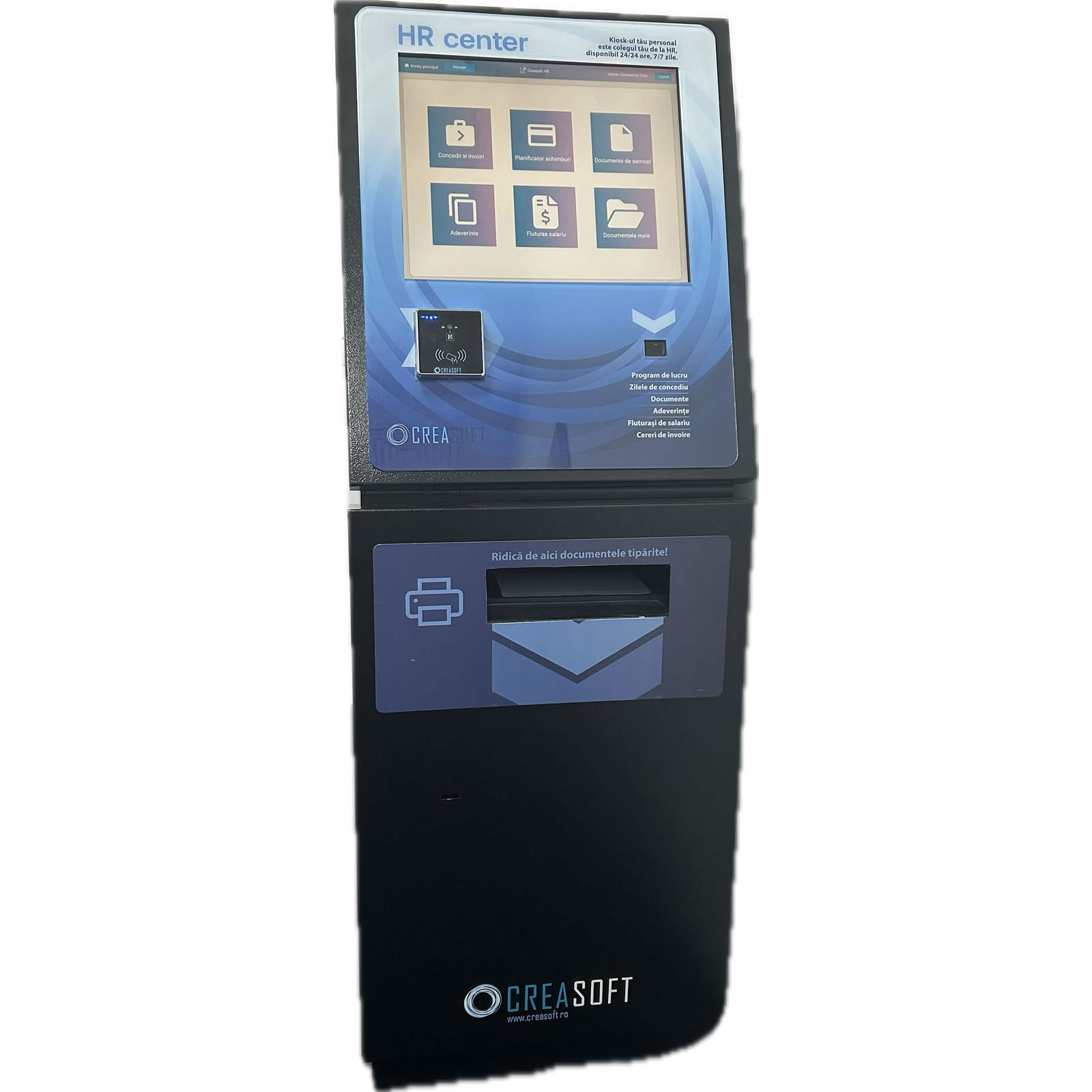 Exemplu de info kiosk