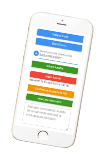 Aplicația Creasoft de Pontaj Mobil